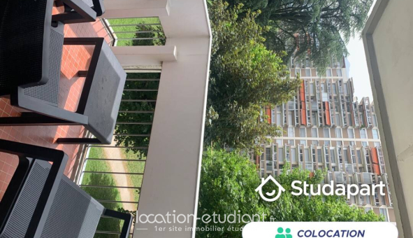 Colocation étudiante T4 &agrave; Grenoble (38000)