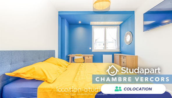 Colocation étudiante Studio &agrave; Grenoble (38000)