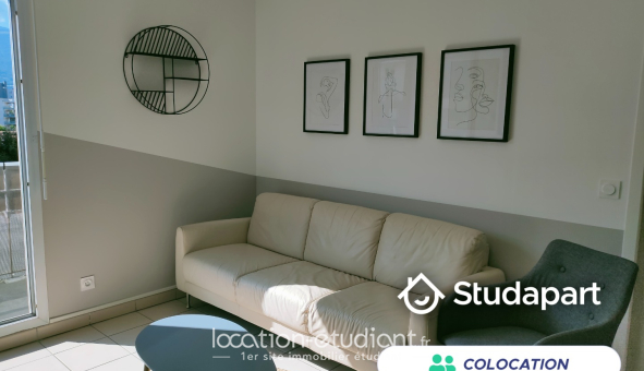 Colocation étudiante T4 &agrave; Grenoble (38000)