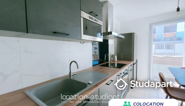Colocation étudiante T4 &agrave; Grenoble (38000)