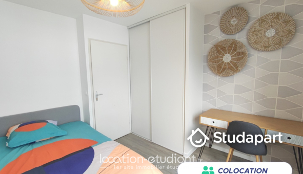 Colocation étudiante T4 &agrave; Grenoble (38000)
