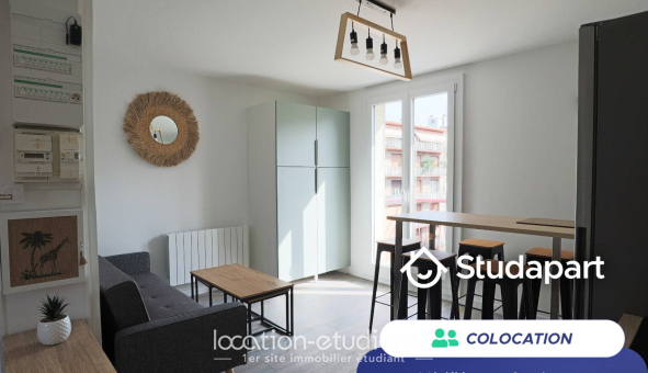 Colocation étudiante Studio &agrave; Grenoble (38000)