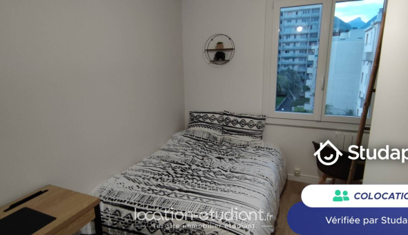 Colocation étudiante Studio &agrave; Grenoble (38000)