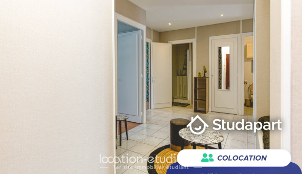 Colocation étudiante T5 &agrave; Grenoble (38000)