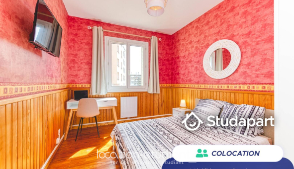 Colocation étudiante T5 &agrave; Grenoble (38000)