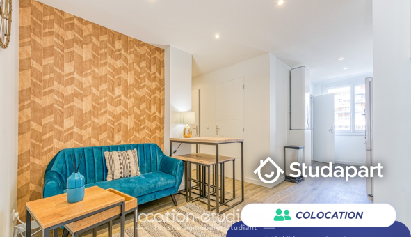 Colocation étudiante T5 &agrave; Grenoble (38000)