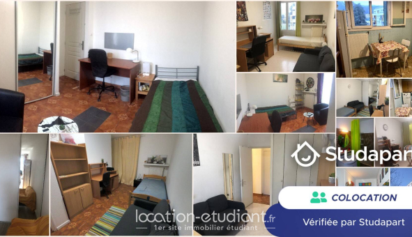 Colocation étudiante Studio &agrave; Grenoble (38000)