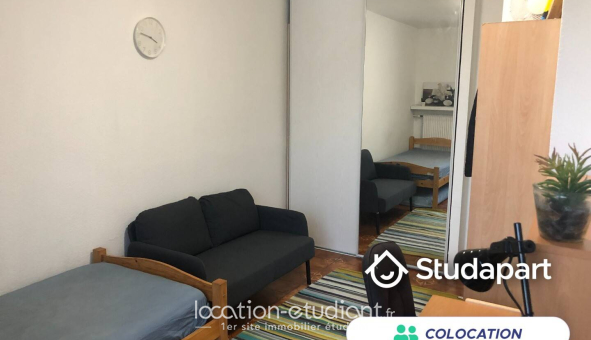 Colocation étudiante Studio &agrave; Grenoble (38000)