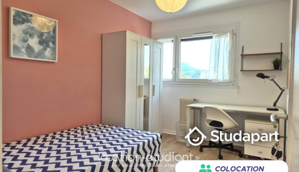 Colocation étudiante T5 &agrave; Grenoble (38000)
