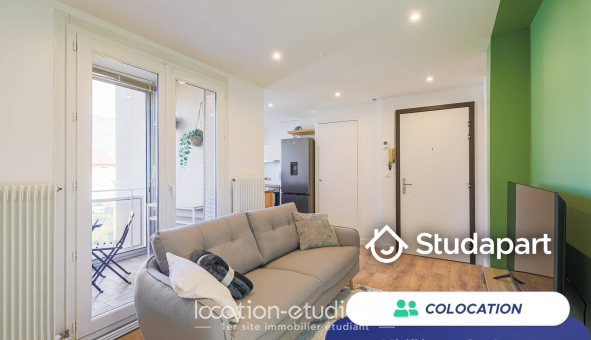 Colocation étudiante Studio &agrave; Grenoble (38000)