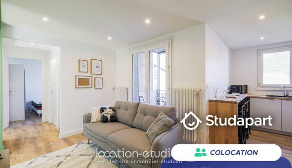 Colocation étudiante Studio &agrave; Grenoble (38000)