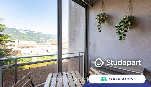 Colocation étudiante Studio &agrave; Grenoble (38000)