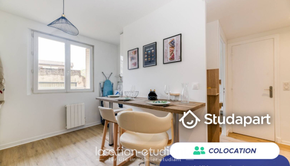 Colocation étudiante Studio &agrave; Grenoble (38000)