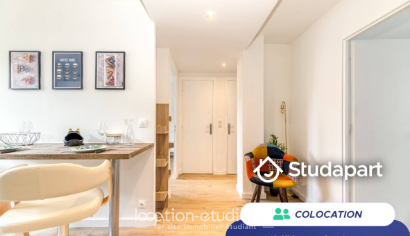 Colocation étudiante Studio &agrave; Grenoble (38000)