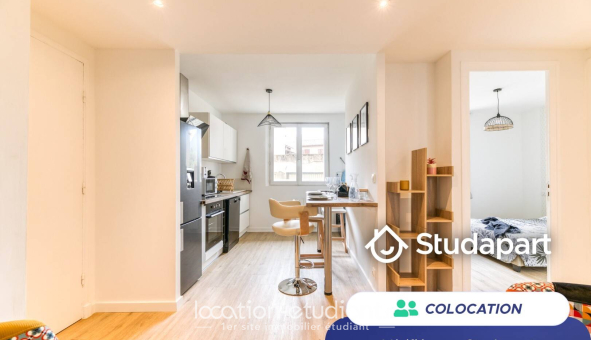 Colocation étudiante Studio &agrave; Grenoble (38000)
