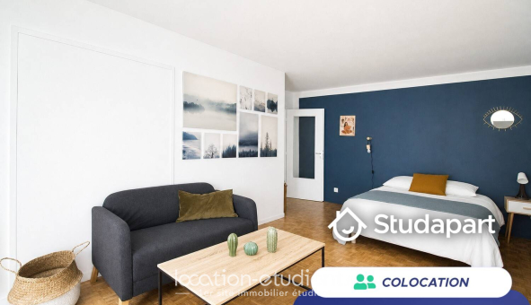 Colocation étudiante T4 &agrave; Grenoble (38000)