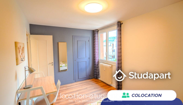 Colocation étudiante T5 &agrave; Grenoble (38000)