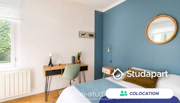 Colocation étudiante T4 &agrave; Grenoble (38000)