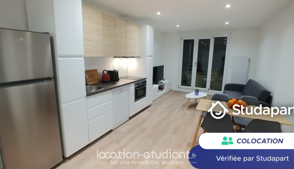 Colocation étudiante T4 &agrave; Grenoble (38000)