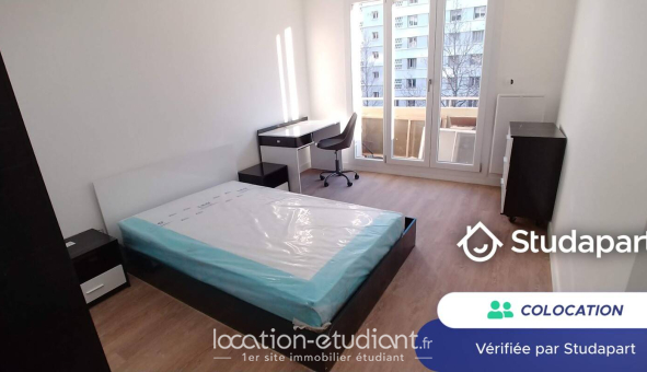 Colocation étudiante T4 &agrave; Grenoble (38000)