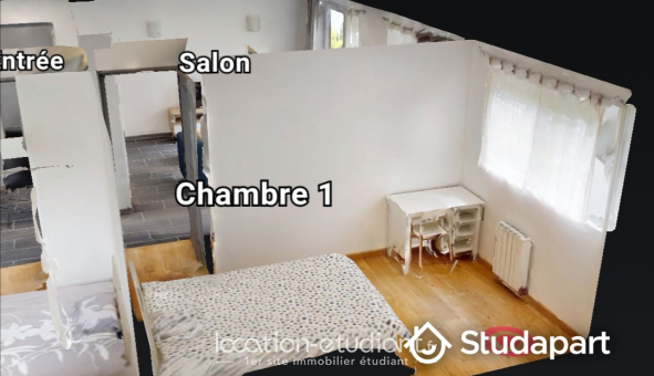 Colocation étudiante T4 &agrave; Grenoble (38000)