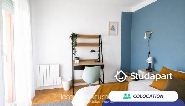 Colocation étudiante T4 &agrave; Grenoble (38000)