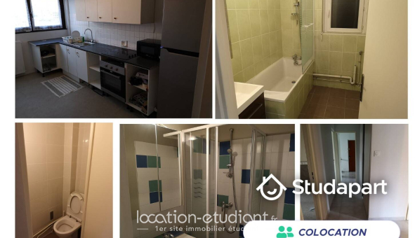 Colocation étudiante T5 &agrave; Grenoble (38000)