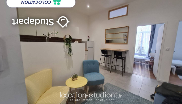 Colocation étudiante T5 &agrave; Grenoble (38000)