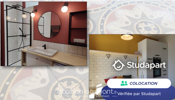 Colocation étudiante T4 &agrave; Grenoble (38000)