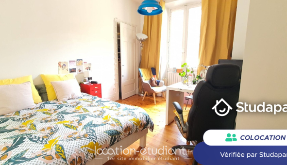 Colocation étudiante T3 &agrave; Grenoble (38000)