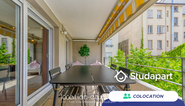 Colocation étudiante T4 &agrave; Grenoble (38000)