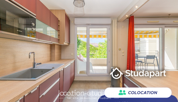 Colocation étudiante T4 &agrave; Grenoble (38000)