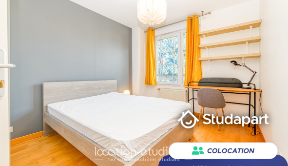 Colocation étudiante T4 &agrave; Grenoble (38000)
