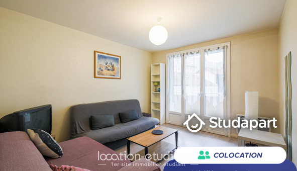 Colocation étudiante T4 &agrave; Grenoble (38000)