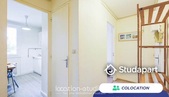 Colocation étudiante T4 &agrave; Grenoble (38000)