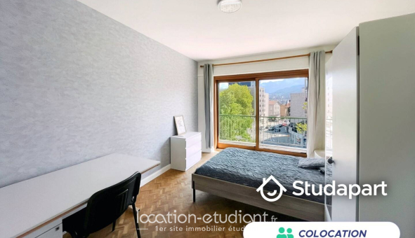 Colocation étudiante T4 &agrave; Grenoble (38000)