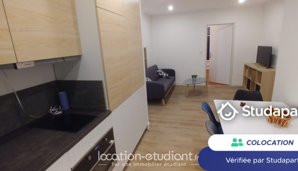 Colocation étudiante T4 &agrave; Grenoble (38000)