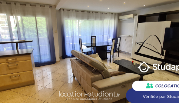 Colocation étudiante T4 &agrave; Grenoble (38000)