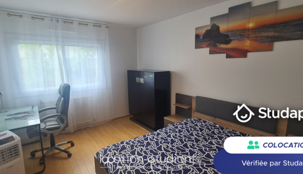 Colocation étudiante T4 &agrave; Grenoble (38000)