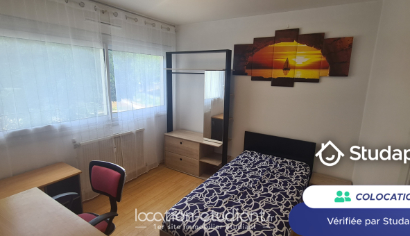 Colocation étudiante T4 &agrave; Grenoble (38000)