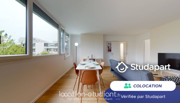 Colocation étudiante T5 &agrave; Guyancourt (78280)