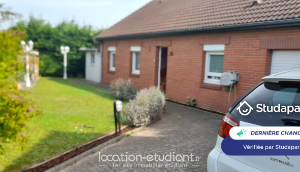 Colocation étudiante Studio &agrave; Harnes (62440)