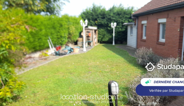 Colocation étudiante Studio &agrave; Harnes (62440)