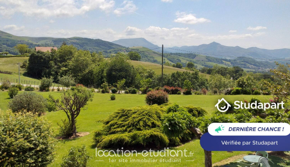 Colocation étudiante Studio &agrave; Hasparren (64240)