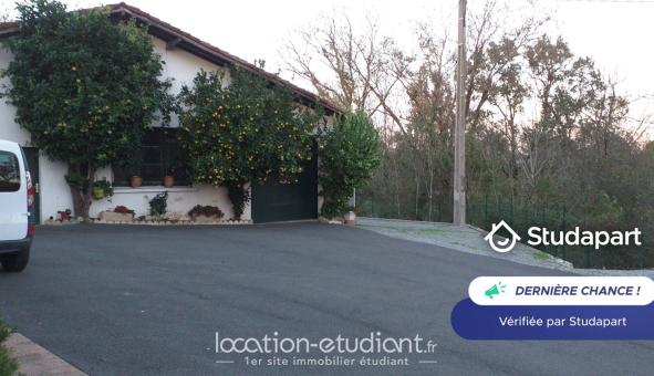 Colocation étudiante Studio &agrave; Hasparren (64240)