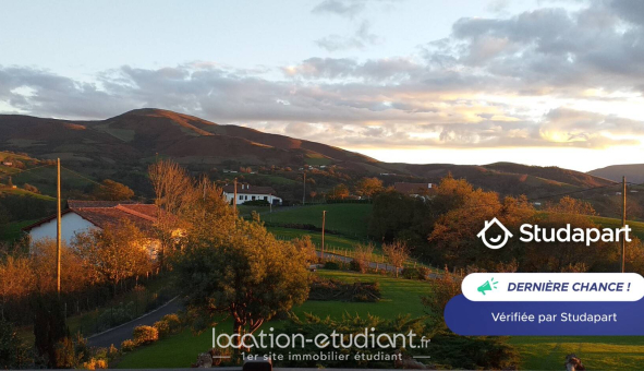 Colocation étudiante Studio &agrave; Hasparren (64240)