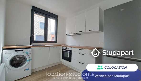 Colocation étudiante Studio &agrave; Haubourdin (59320)