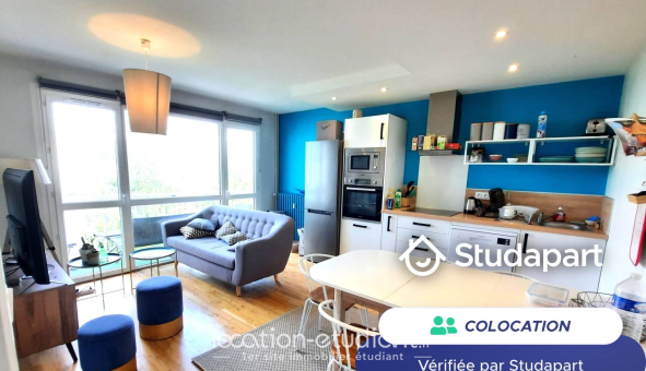 Colocation étudiante Duplex &agrave; Hérouville Saint Clair (14200)