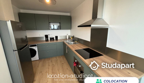 Colocation étudiante Studio &agrave; Hérouville Saint Clair (14200)