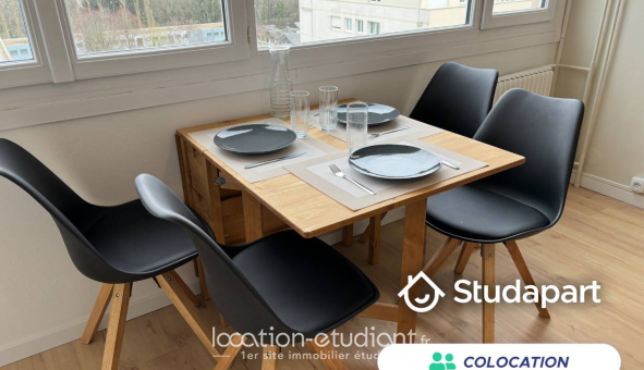 Colocation étudiante Studio &agrave; Hérouville Saint Clair (14200)